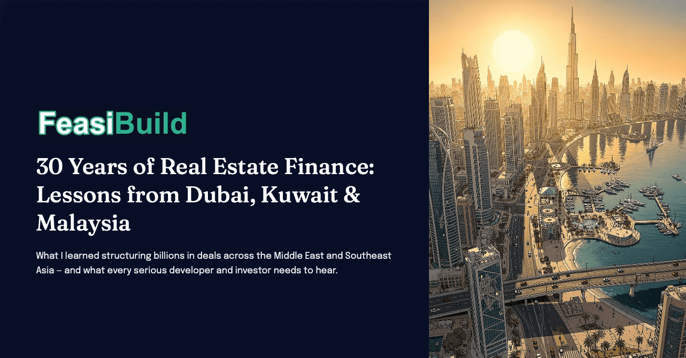 30 years of real estate finance: lessons from Dubai, Kuwait & Malaysia