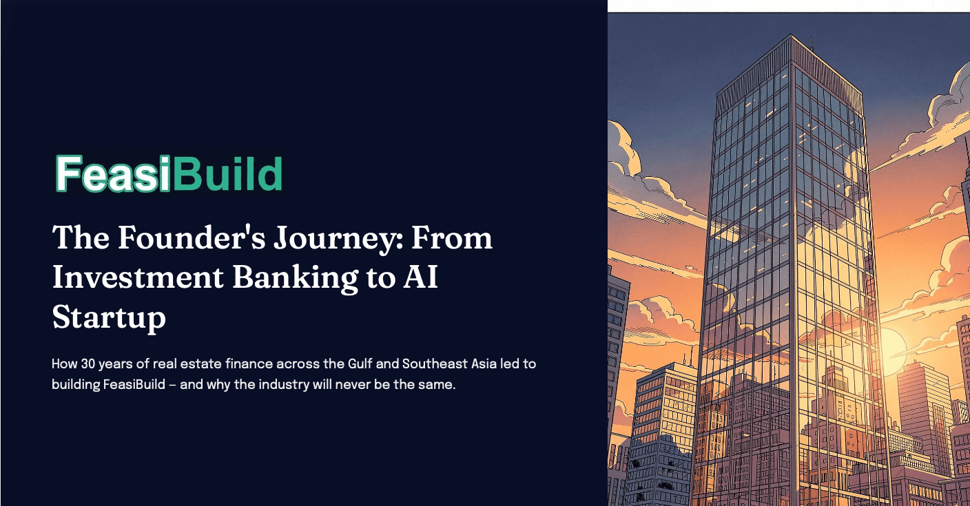 The founder’s journey: from investment banking to AI startup